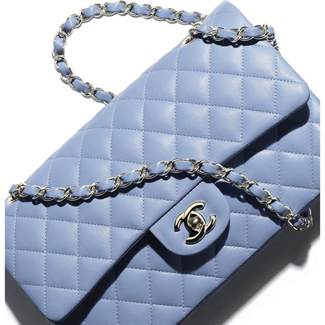chanel blue bag